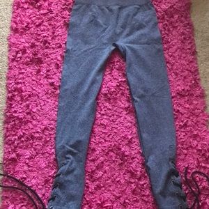 Women’s lace up leggings